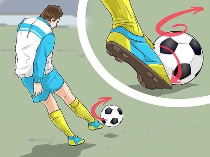 Cách thực hiện đúng kỹ thuật kiểm soát bóng bằng mu bàn chân