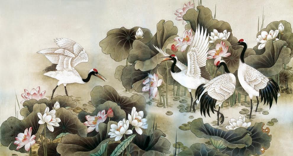 Ý nghĩa của chim hạc trong phong thủy