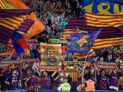 Why Barcelona fans are proud to be known as 'Cules' | Football News - Times  of India
