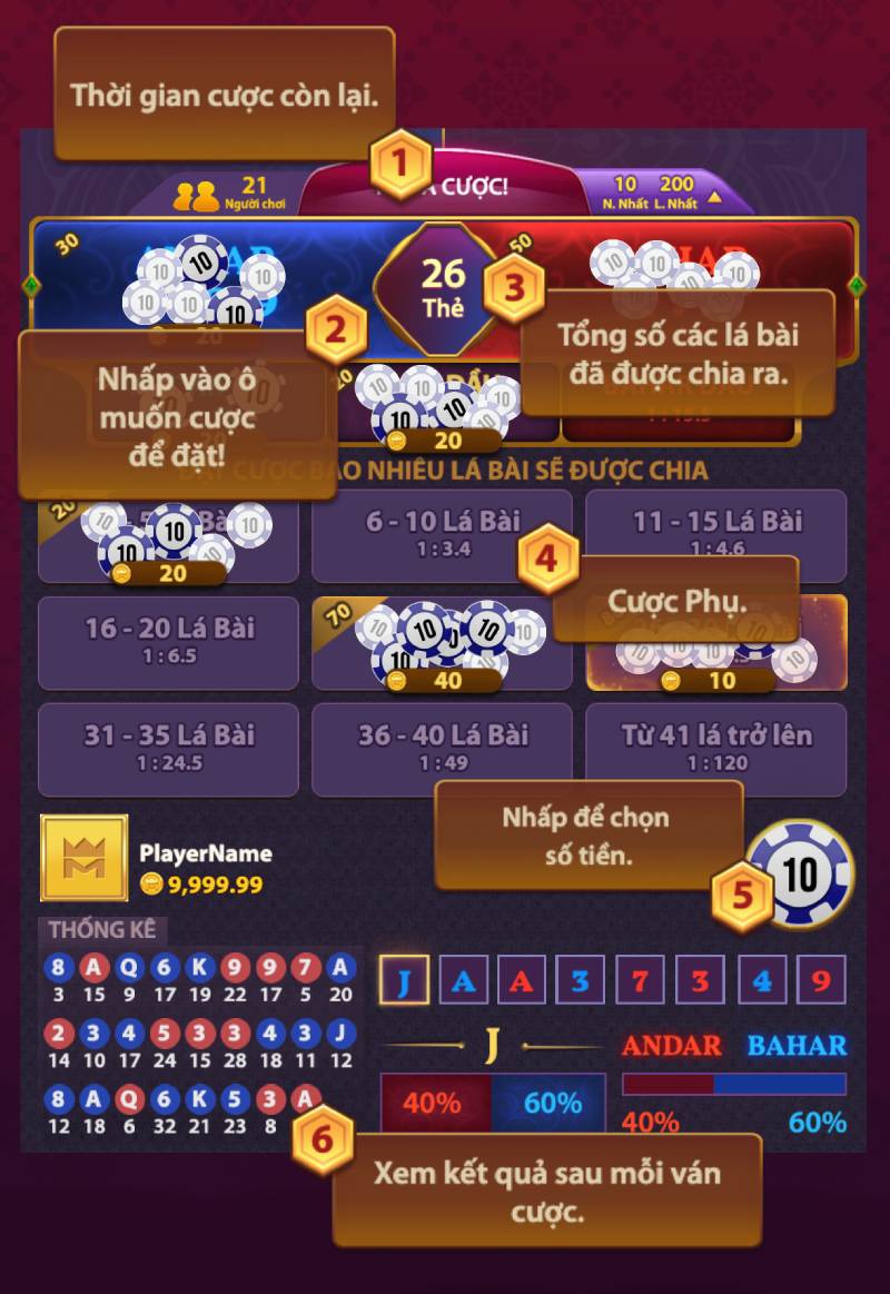 Luật Chơi Andar Bahar – Tất Tần Tật Những Điều Cần Biết - Fun88