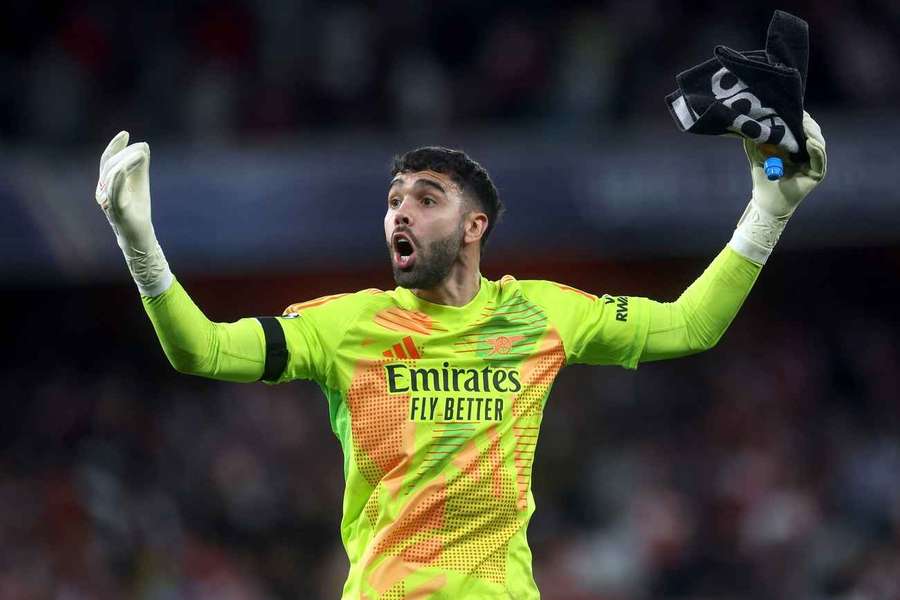 Thủ môn David Raya của Arsenal ghi dấu ấn tại Premier League