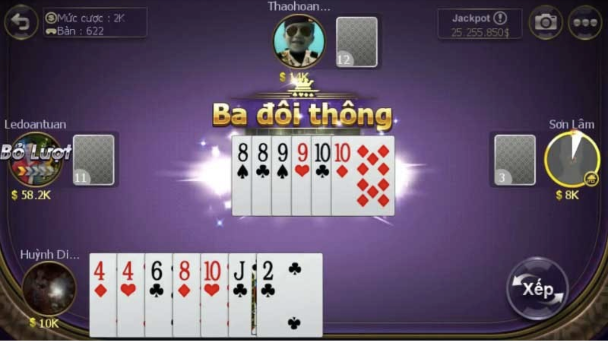 Trả lời: Bạn sẽ nhận được gì khi có 3 đôi bài liên tiếp khi chơi Tiến Lên? - Nhà cái FB88
