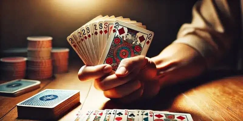 Ví dụ hưởng sái trong bài tiến lên