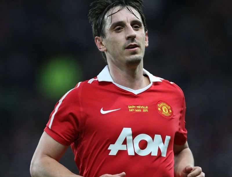 Gary Neville: Huyền thoại cánh phải của Manchester United