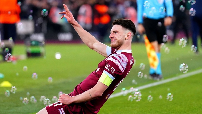 Declan Rice tại West Ham