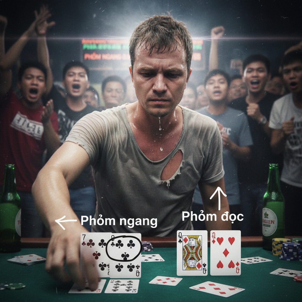 Phân Biệt Phỏm Ngang & Dọc: Bí Quyết Chơi Phỏm Hiện Đại