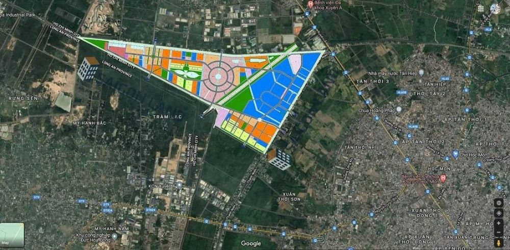Vị trí chiến lược của Vinhomes Saigon Park